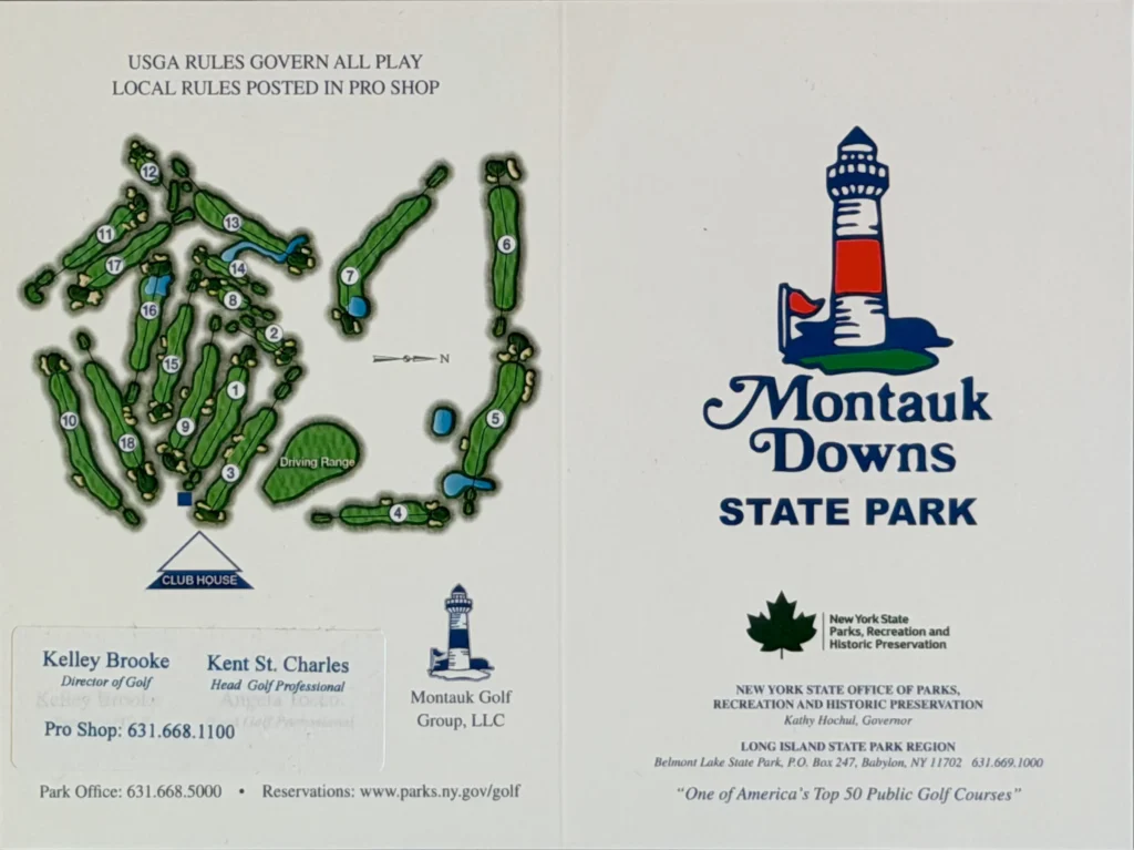Montauk Downs scorecard